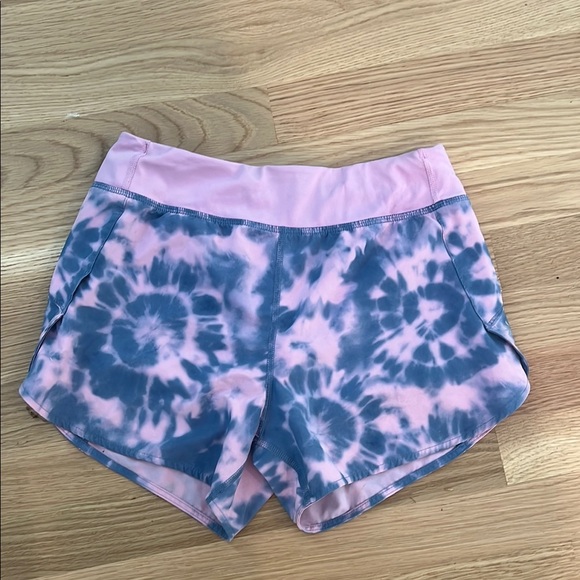 Athleta Girls Bundle 3 shorts, 2 tops, 2 flare leggings, 1 romper All Sz L/12 - Picture 8 of 10